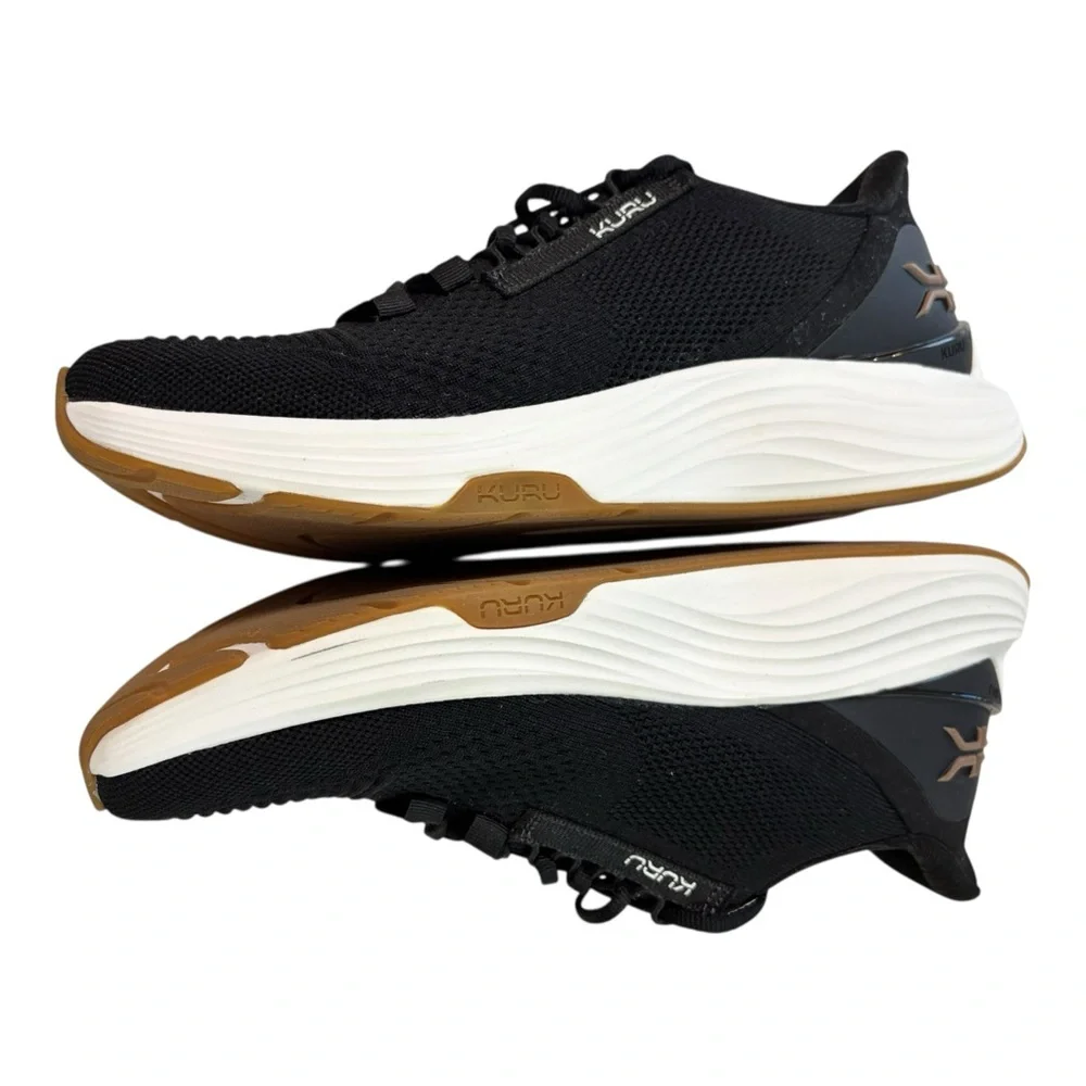 KURU Atom 2 Shoes Womens 10.5 Black Mesh Athletic Sneakers Comfort Walking - Picture 7 of 13